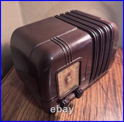 Antique Vintage Art Deco Arvin Tube Radio Model 544 Works Antique Vintage Art Deco Arvin Tube Radio Model 544 Works