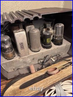 Antique Vintage Art Deco Arvin Tube Radio Model 544 Works Antique Vintage Art Deco Arvin Tube Radio Model 544 Works