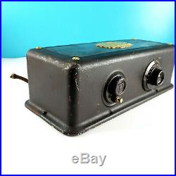 Antique Vintage Atwater Kent Model 35 Receiving Radio with Model G Horn Speaker