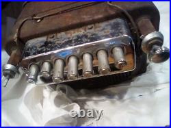 Antique/Vintage Car Radio with Tubes