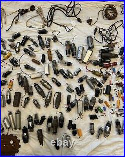 Antique Vintage Tube Radio Parts Lot For Repairs