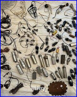 Antique Vintage Tube Radio Parts Lot For Repairs