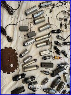 Antique Vintage Tube Radio Parts Lot For Repairs