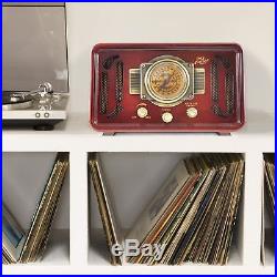 Antique Wooden Radio Vintage Retro Classic Beautiful Bluetooth USB AM/FM Radio