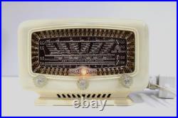 Antique old Radialva Super Clips TUBE radio vintage very small midget size