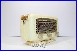 Antique old Radialva Super Clips TUBE radio vintage very small midget size