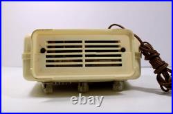 Antique old Radialva Super Clips TUBE radio vintage very small midget size