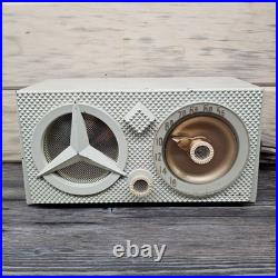 Antiques Arvin 851T 1954 Bakelite Tube Table Radio Vintage Cream MCM Tested WORK