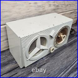 Antiques Arvin 851T 1954 Bakelite Tube Table Radio Vintage Cream MCM Tested WORK