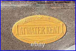 Atwater Kent Model 20 Compact Vintage Tube Radio With Original Shipping Box Nice