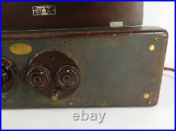 Atwater Kent Model 30 Vintage Tube Radio with Tubes (looks good, untested)