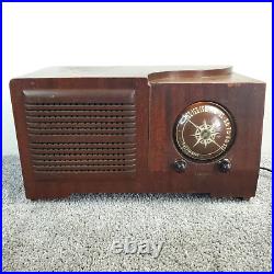 Automatic Radio Mfg. Corp 613X Tube Radio Wooden AM Vintage RARE Working