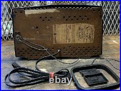BAKELITE GE RADIO Model 409 GENERAL ELECTRIC ATOMIC VINTAGE 1951 Working