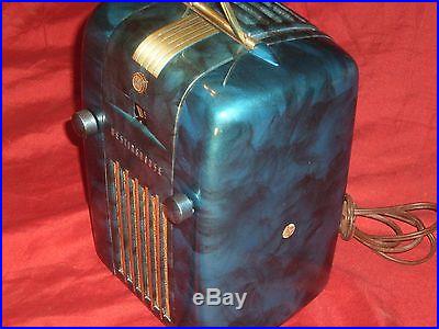 BEAUTIFUL ANTIQUE VINTAGE 1948 WESTINGHOUSE REFRIGERATOR CUSTOM TUBE RADIO