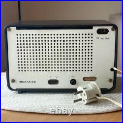 BRAUN SK2 2 Vacuum Tube Radio Original Dieter Rams Mid-Century Modern Vintage JP