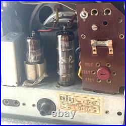 BRAUN SK2 2 Vacuum Tube Radio Original Dieter Rams Mid-Century Modern Vintage JP
