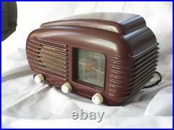 Bakelit Röhren Radio Tesla Talisman 308 U Vintage Tube Radio Art Deco Top