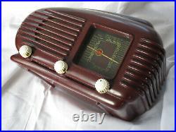Bakelit Röhren Radio Tesla Talisman 308 U Vintage Tube Radio Art Deco Top