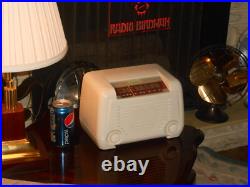 Bakelite Tube Radio Sonora Old Retro Restored & Working Vintage! Very Nice