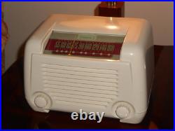 Bakelite Tube Radio Sonora Old Retro Restored & Working Vintage! Very Nice