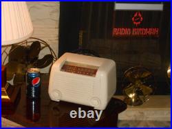 Bakelite Tube Radio Sonora Old Retro Restored & Working Vintage! Very Nice