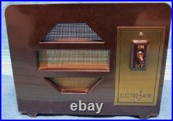 Beautiful Empty Bakelite Swirled Case Not Tube Radio Vintage Electro Air Ozonato Beautiful Empty Bakelite Swirled Case Not Tube Radio Vintage Electro Air Ozonato