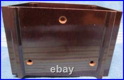 Beautiful Empty Bakelite Swirled Case Not Tube Radio Vintage Electro Air Ozonato