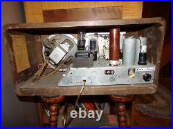 Beautiful Vintage 1838 General Electric Model F-70 AM-SW Tube Radio Powers Up