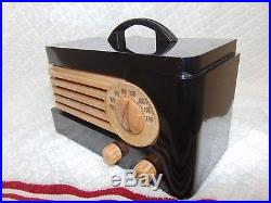 Beautiful Vintage 1939 Philco Tp10 Tube Radio With Rebuilt Chassis