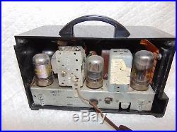 Beautiful Vintage 1939 Philco Tp10 Tube Radio With Rebuilt Chassis