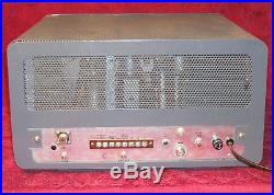 Beautiful Vintage Hammarlund HX-50 Tube-Type Amateur Radio Transmitter SSB CW AM