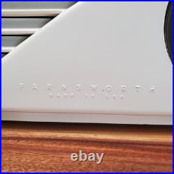 Beautiful Vtg Farnsworth Bullet Art Deco Style Radio GT-051 Looks & Plays EXE