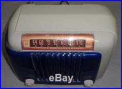 Bendix 1946 bakelite vintage vacuum tube radio