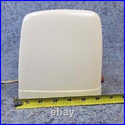 Bendix Aviation Tube Radio 55L2 AM Bakelite Vintage 1940's White Tabletop Works