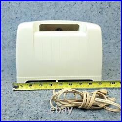 Bendix Aviation Tube Radio 55L2 AM Bakelite Vintage 1940's White Tabletop Works