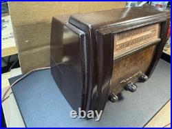 Bendix Bakelite 1949 AM/FM Tube Superheterodyne Radio Model 75P6U Vintage Bendix Bakelite 1949 AM/FM Tube Superheterodyne Radio Model 75P6U Vintage