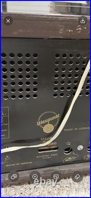 Blaupunkt Madeira Vintage Tabletop Tube Radio AM/FM Shortwave Made in Germany