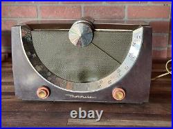 Brown Bakelite Motorola Radio Antique Vintage Model 79XM Mantel Top Tube