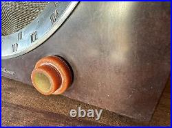 Brown Bakelite Motorola Radio Antique Vintage Model 79XM Mantel Top Tube