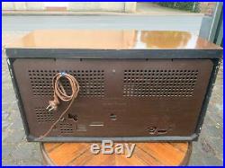 Brown Beauty Nordmende Fidelio 58 Schallkompressor tube radio vintage 1958
