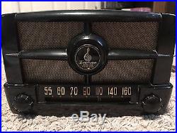 COOL EMERSON VINTAGE ANTIQUE TUBE RADIO Works Great