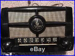 COOL EMERSON VINTAGE ANTIQUE TUBE RADIO Works Great
