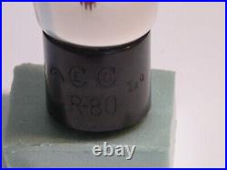 CeCo R-80 Globe 280 Vintage Rectifier Antique Radio Tube in Box Tests NOS Rare