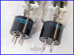 Cetron 572B T160L Ham Radio Vintage Amplifier Tubes (nice pair from 1970)