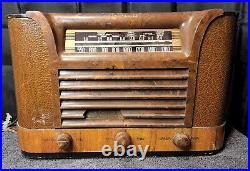 Classic Antique Vintage Philco Table Radio Works RARE