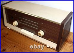 Clean Working Vintage Philips Norelco B4X12A/54 Tube Radio, Lights Work Clean Working Vintage Philips Norelco B4X12A/54 Tube Radio, Lights Work