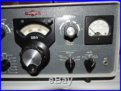 Collins 32S3 HF Transmitter winged Ham Amateur Radio tube vintage CW USB LSB