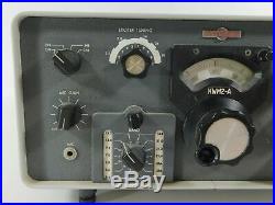 Collins KWM2-A Vintage Tube Ham Radio Transceiver (untested, for restoration)