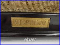 Constellation Model 1135 Bakelite Tube Radio Vintage Works No Back Cover