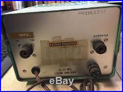 Contex 6706 25-40mhz Linear Amplifier tube green vintage radio serial 5832 ham
